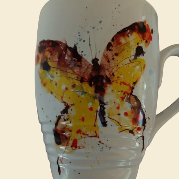 Dean Crouser Butterfly Watercolor Coffee Mug - Picture 7 of 10